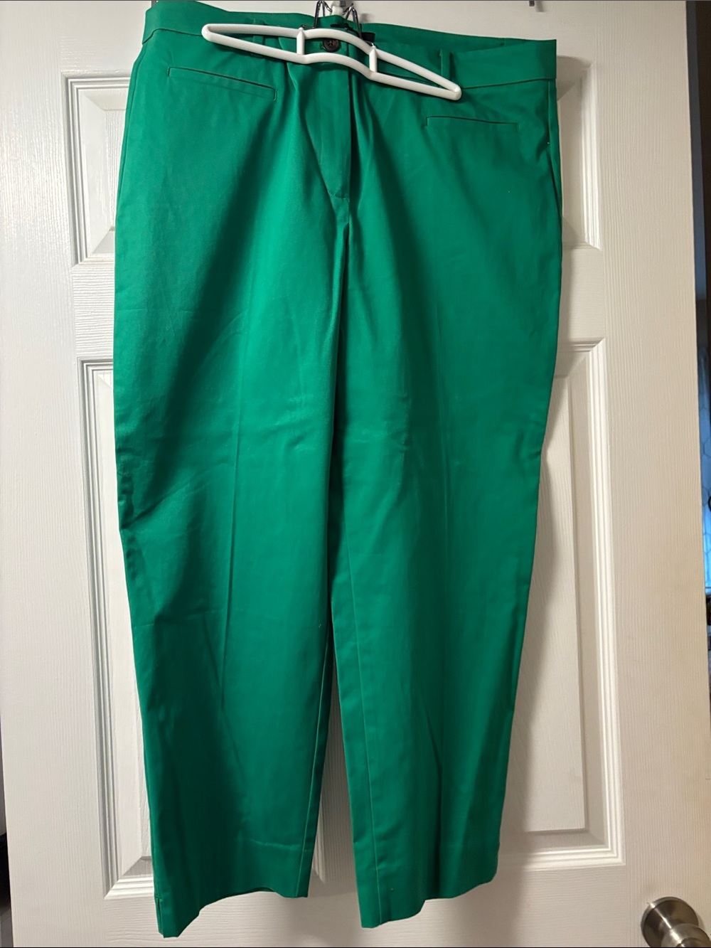 Ann Taylor Emerald Green Chinos